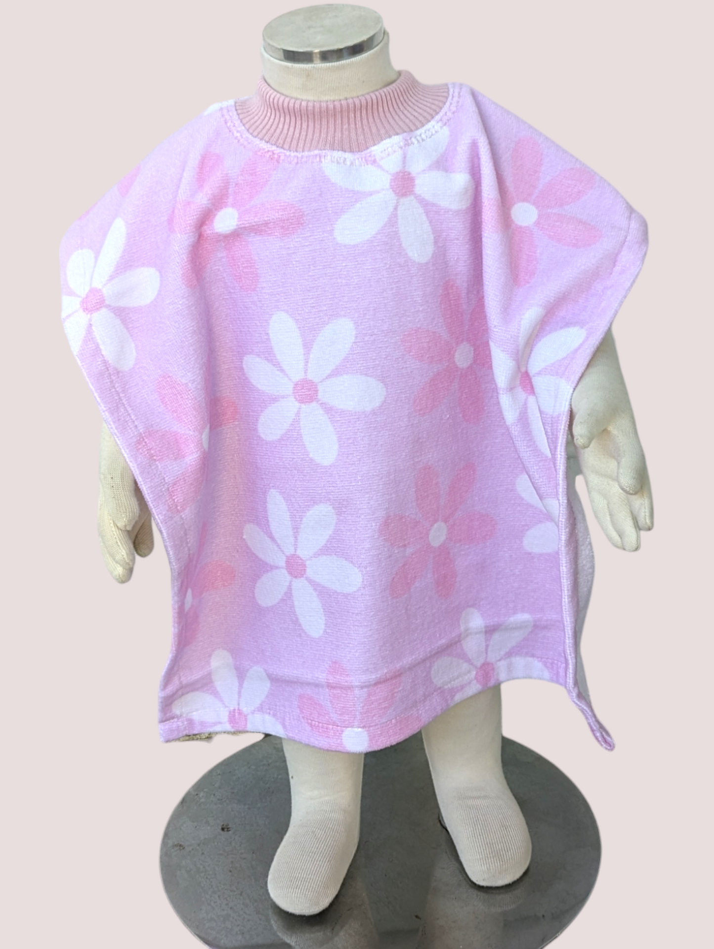 Pink Floral Full Coverage Bib