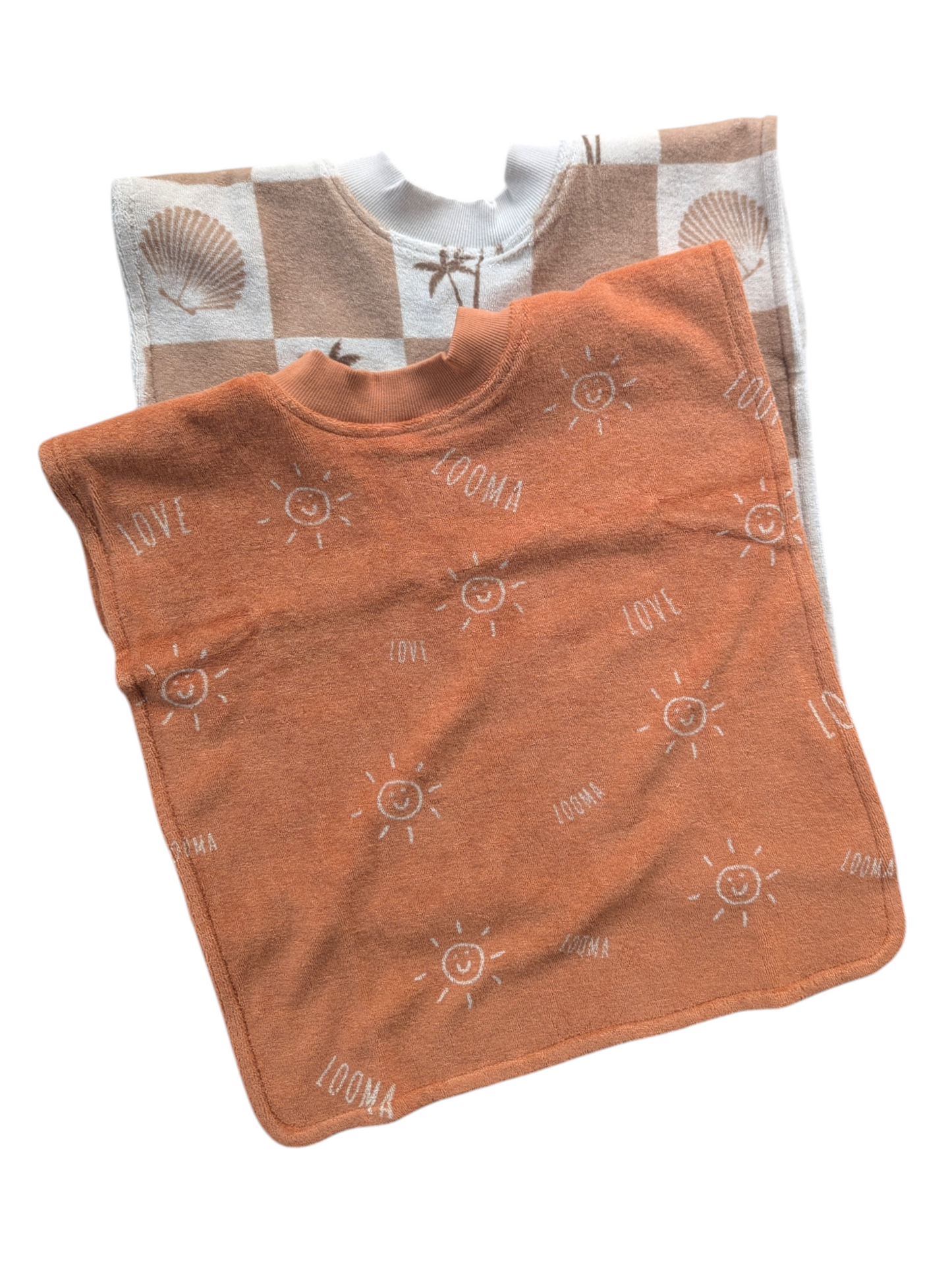REVERSIBLE Sun Love Looma Full Length Towel Bib