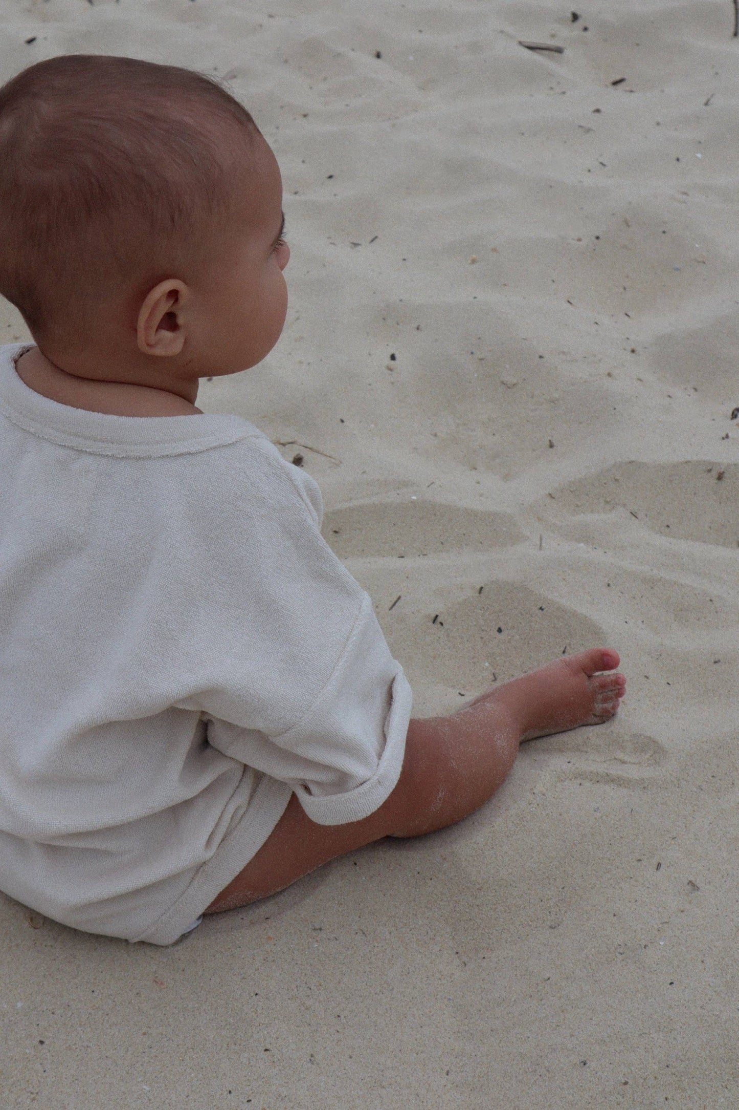 Mini Terry Romper: Clay {All Fenix}