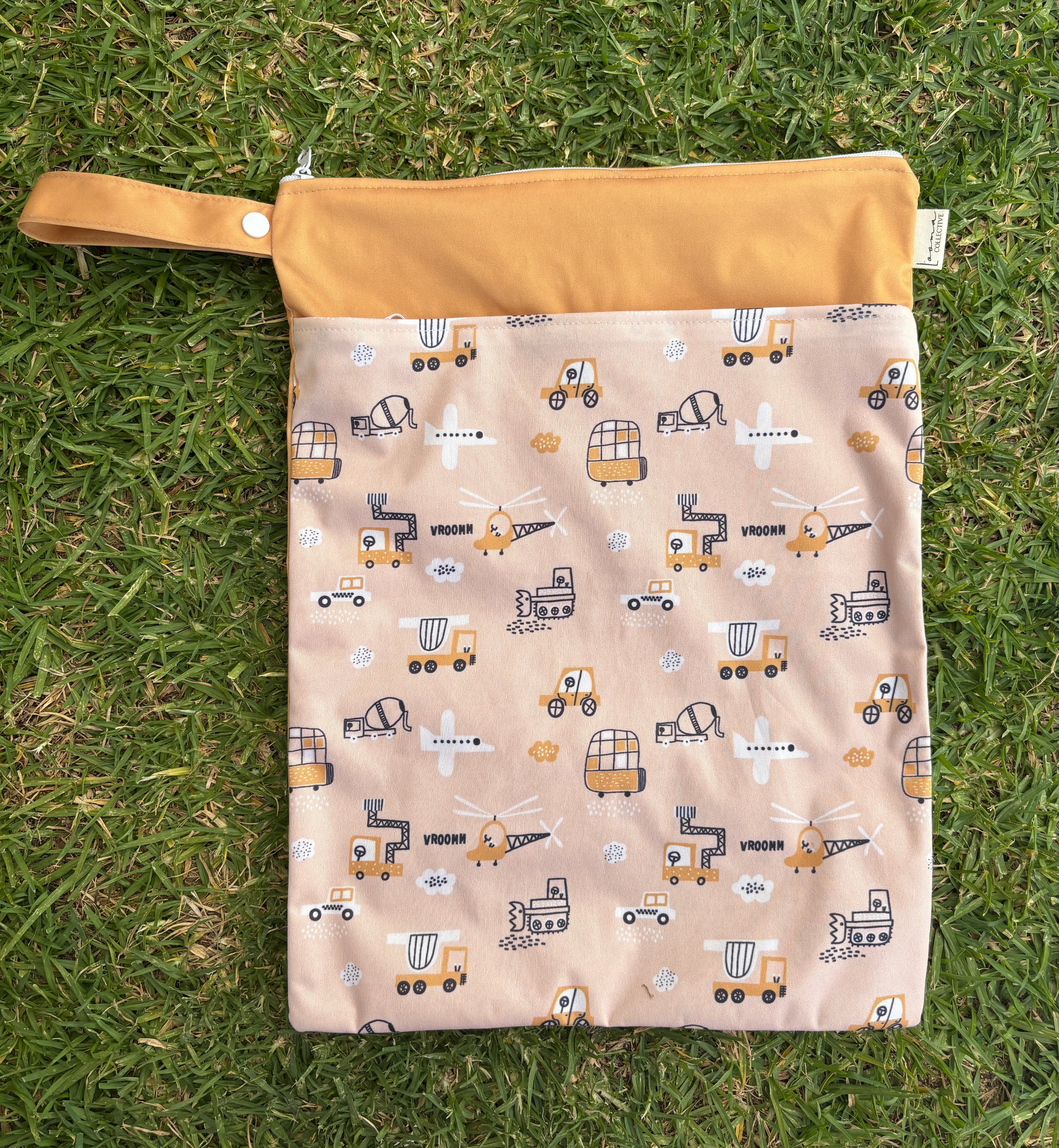 Cars Large Two Pocket Wetbag