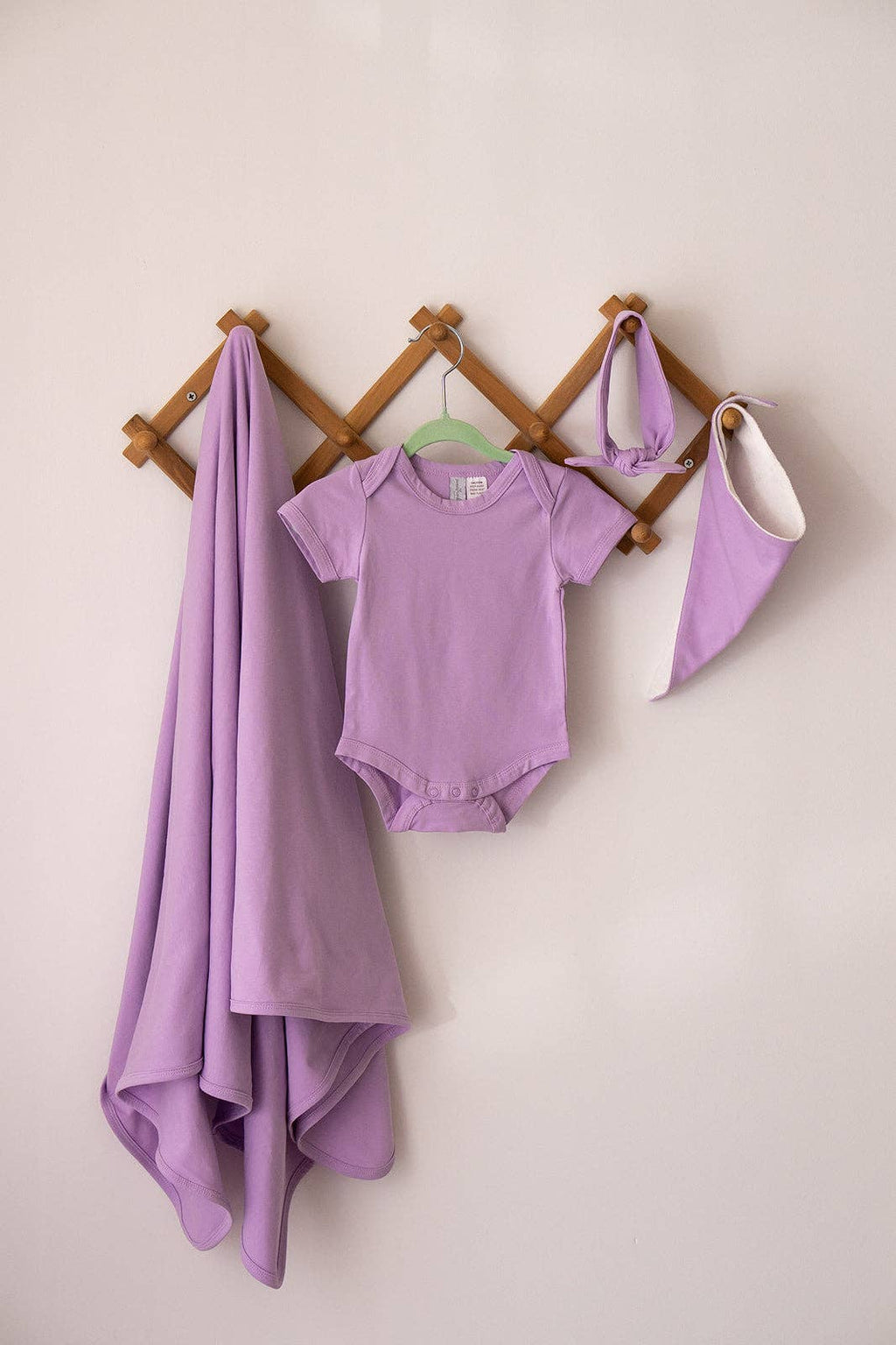 Baby Jersey Stretch Wrap - Lilac