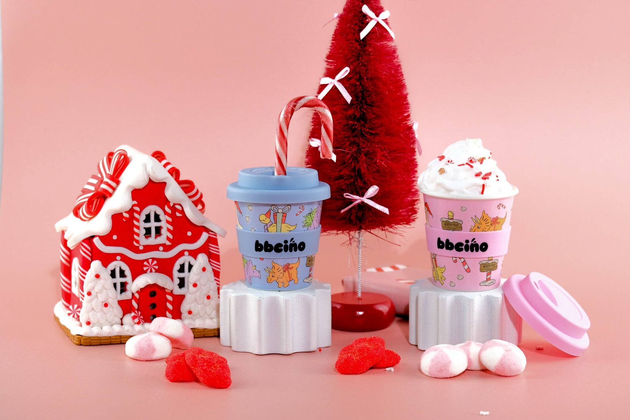 Santa’s Little Sipper in Blue - 120ml (STRAW INCLUDED)