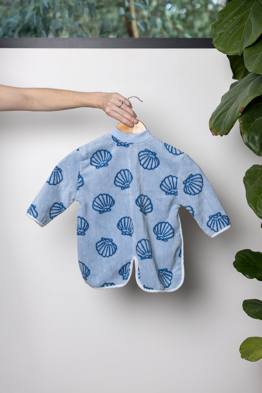 TerryTotsTM Long Sleeve - Blue Shell