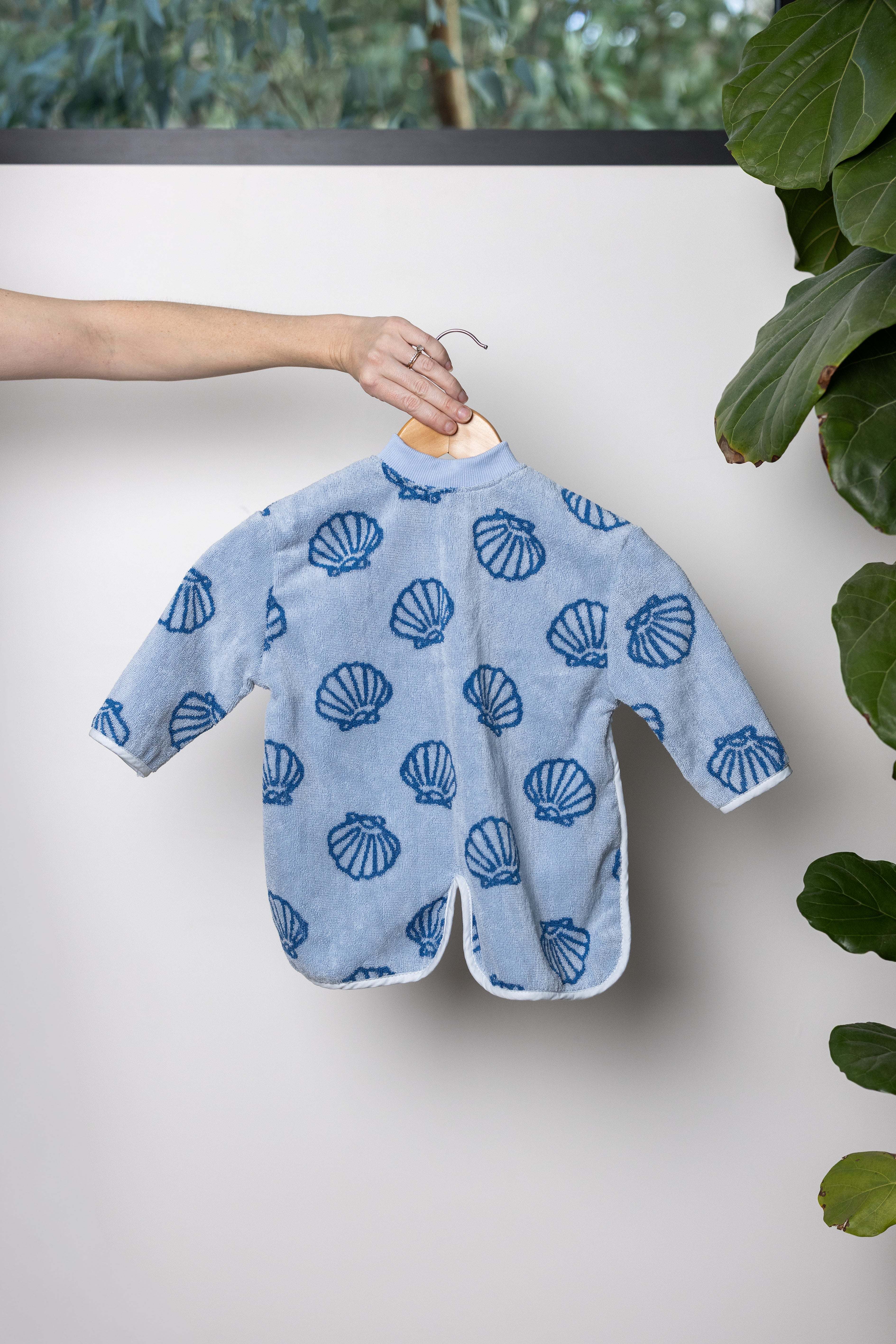 TerryTotsTM Long Sleeve - Blue Shell