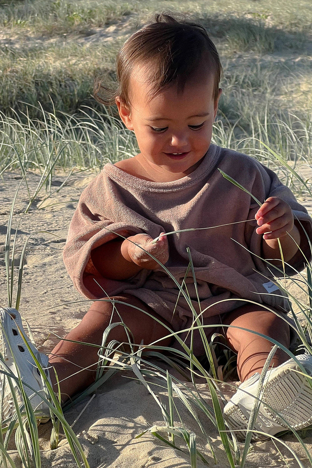 Mini Terry Romper: Latte {All Fenix}