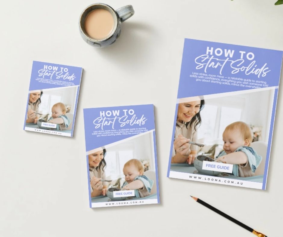 FREE 10 Page First Foods Intro Guide | Starting Solids | Baby Led Weaning Digital Download