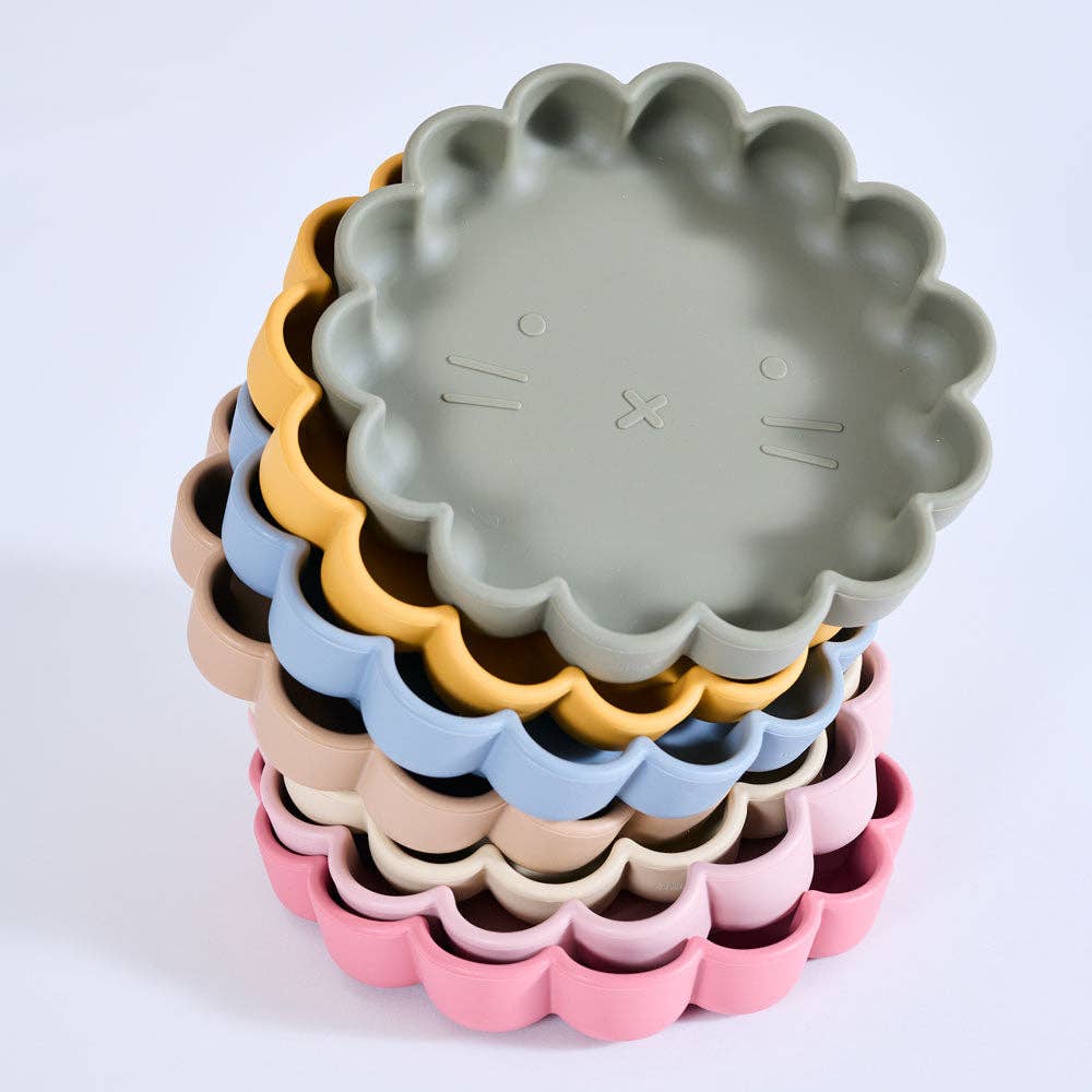 Milk Addict Silicone Lion Suction Plate