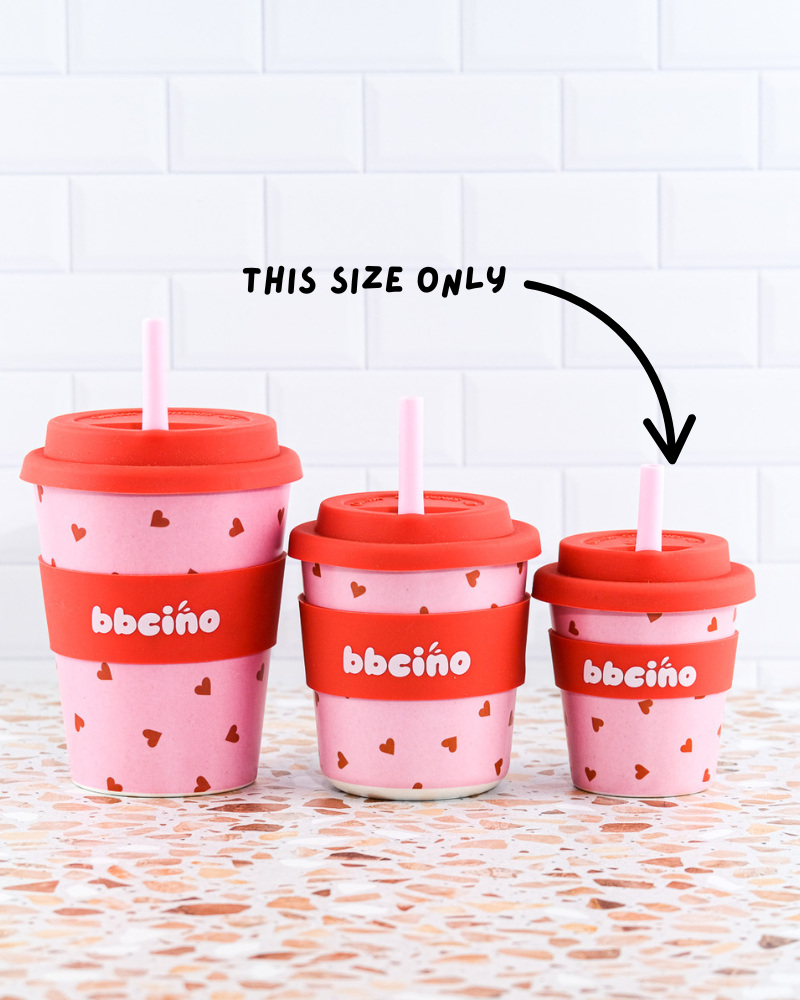Sweetheart Babycino Cup - 120ml (STRAW INCLUDED)