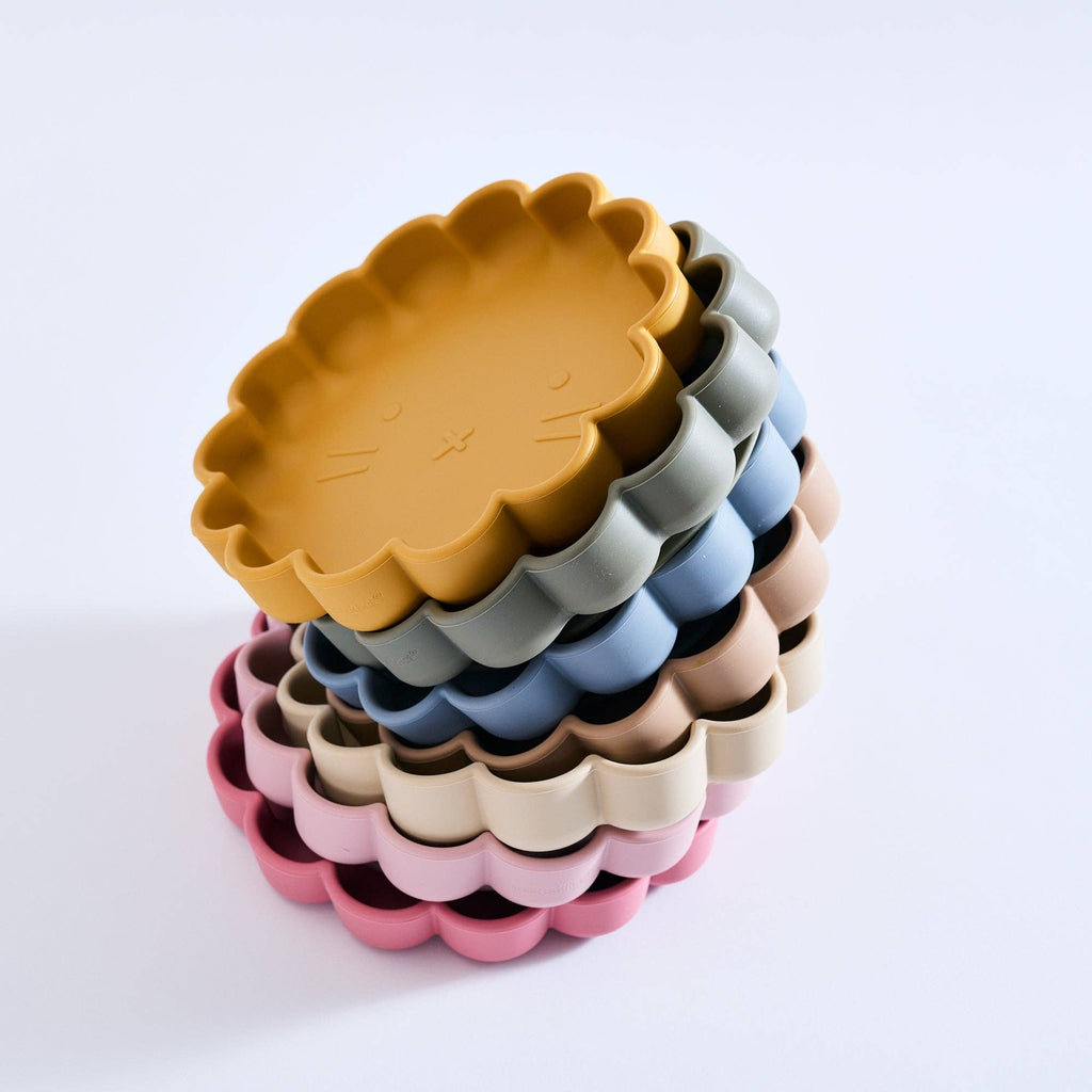 Milk Addict Silicone Lion Suction Plate