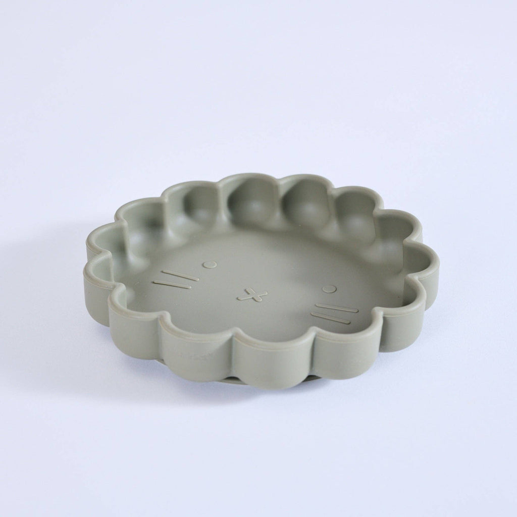 Milk Addict Silicone Lion Suction Plate