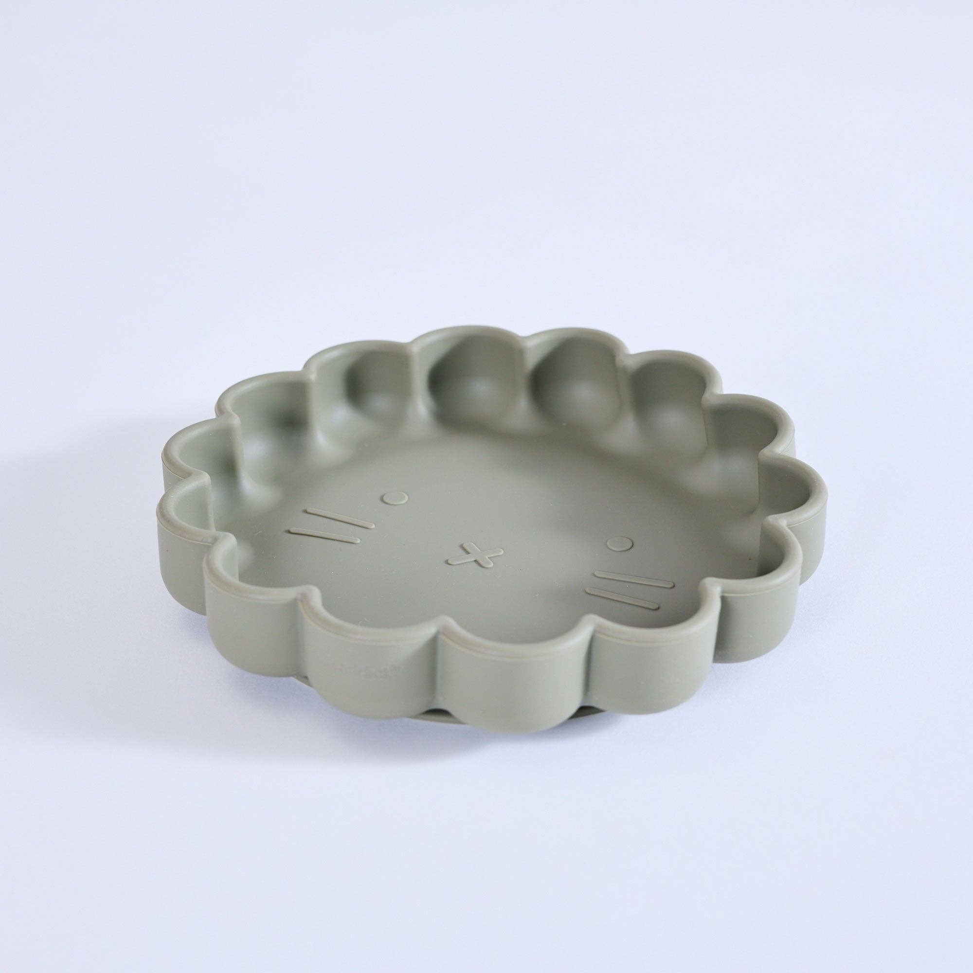 Milk Addict Silicone Lion Suction Plate