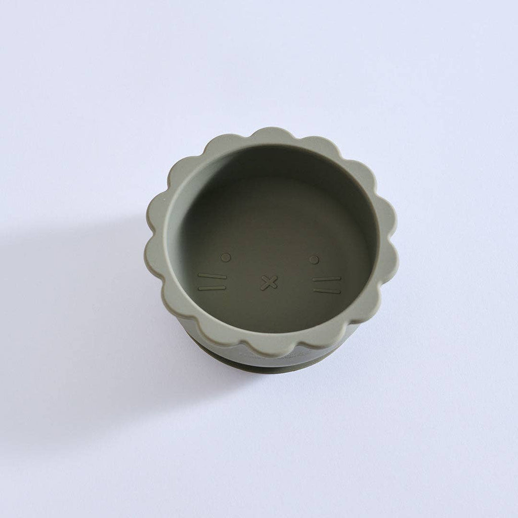 Milk Addict Silicone Lion Bowl