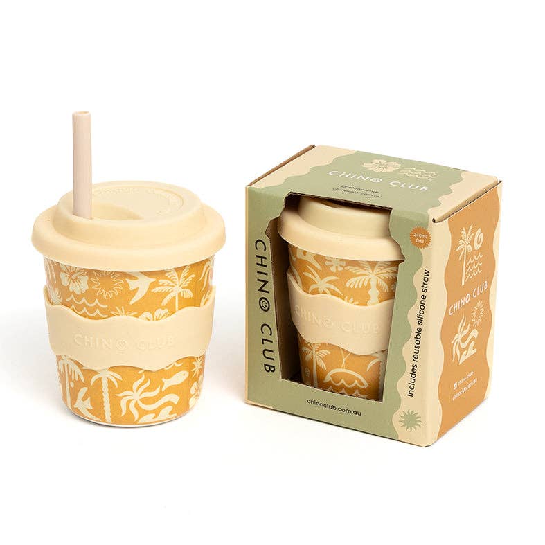 Towel Bib & BBCino Cup Duo - Aztec