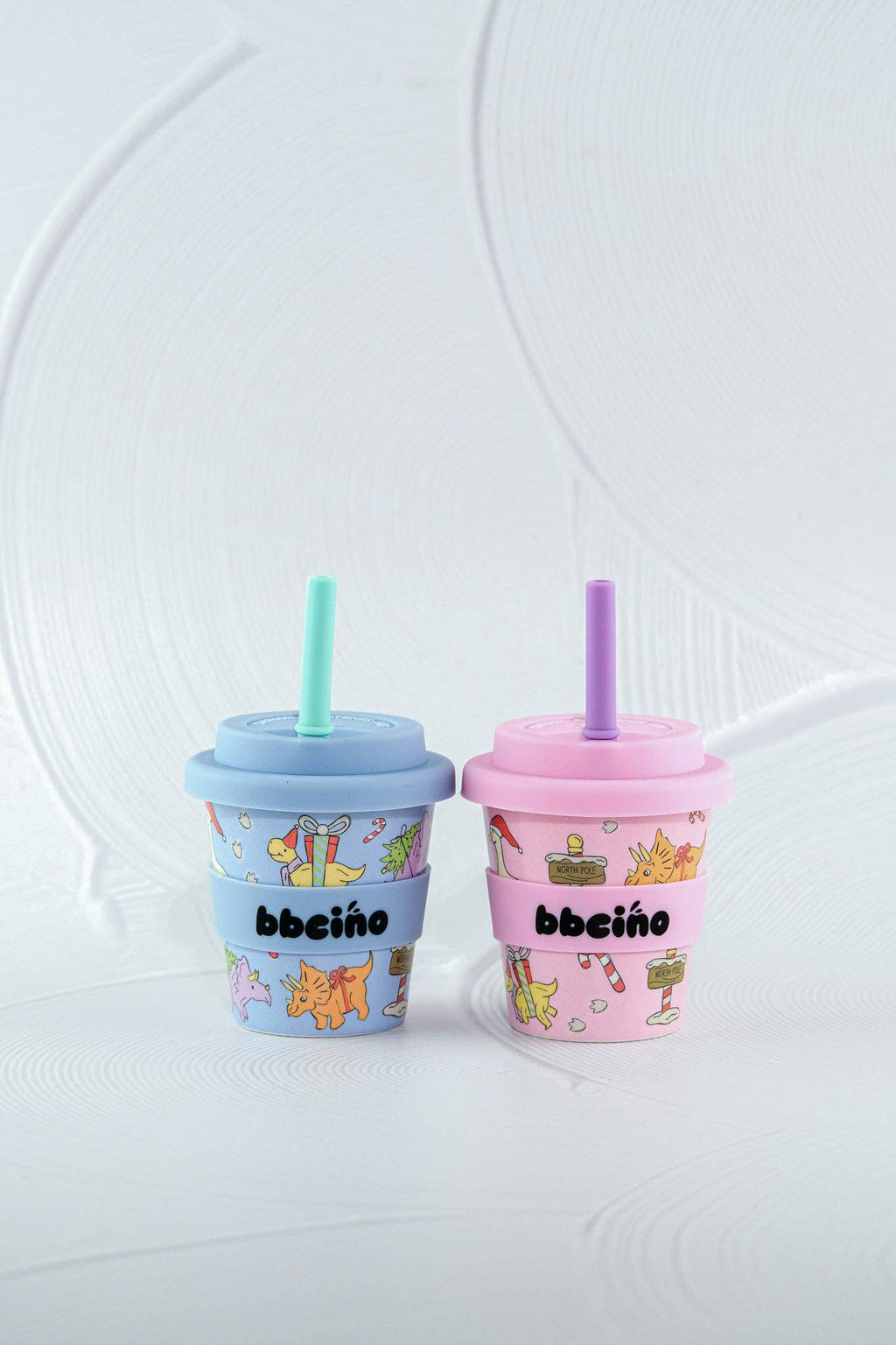 BBCINO Santa’s Little Sipper in Pink - 120ml (CHRISTMAS EDITION)