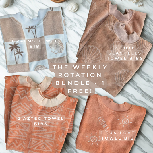 The Weekly Rotation Bib Bundle of 6