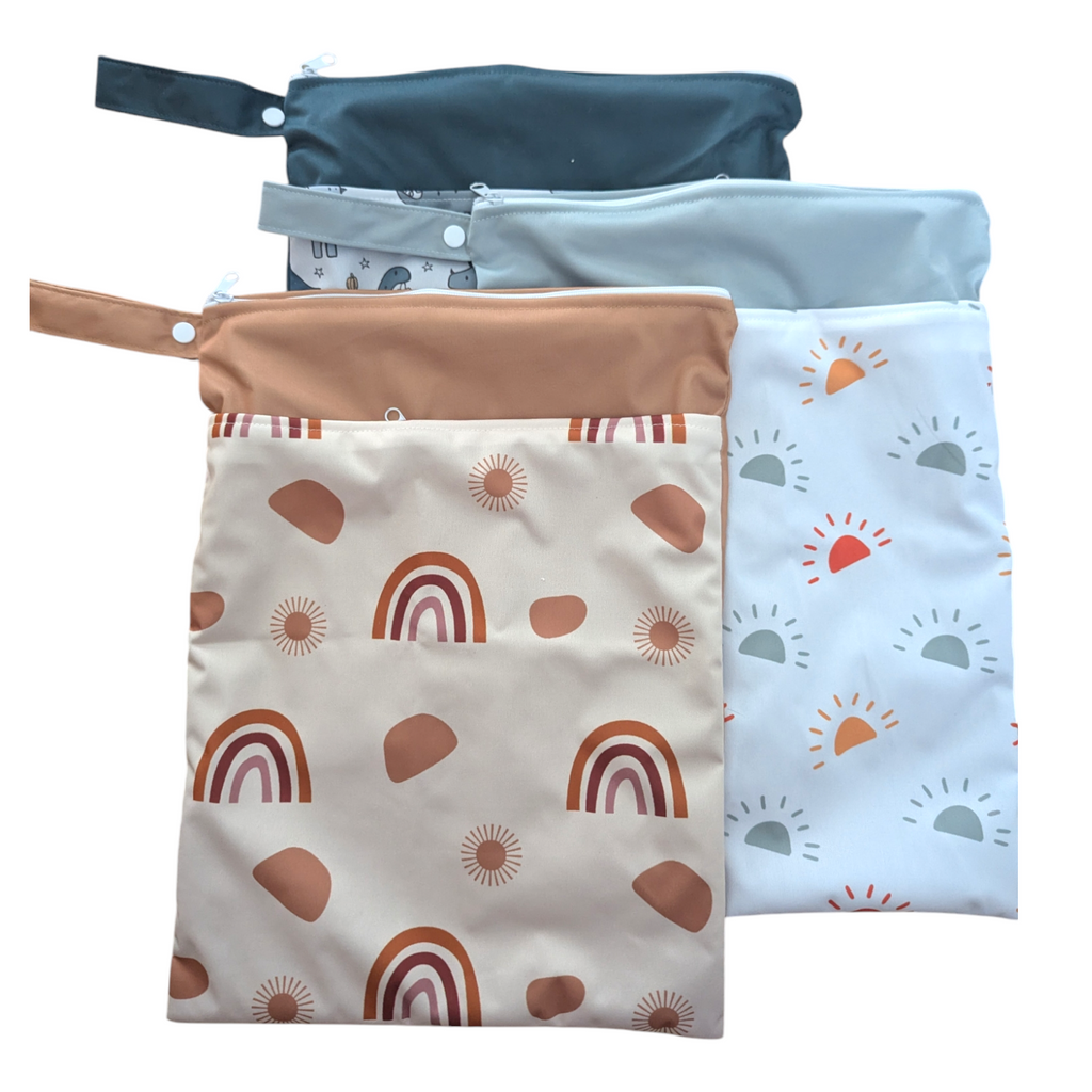 Bundle of towel bibs sustainable baby best bibs baby shower reusable value full length wetbags swimming bag westbag