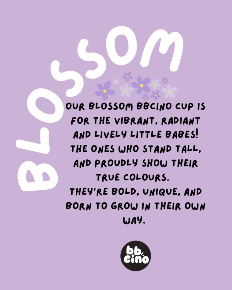 BBcino Cup - Blossom - 120ml (straw included)
