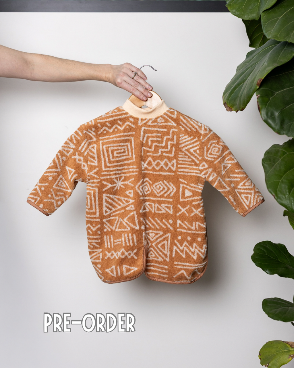 {PRE-ORDER} TerryTots™ Long Sleeve - Aztec