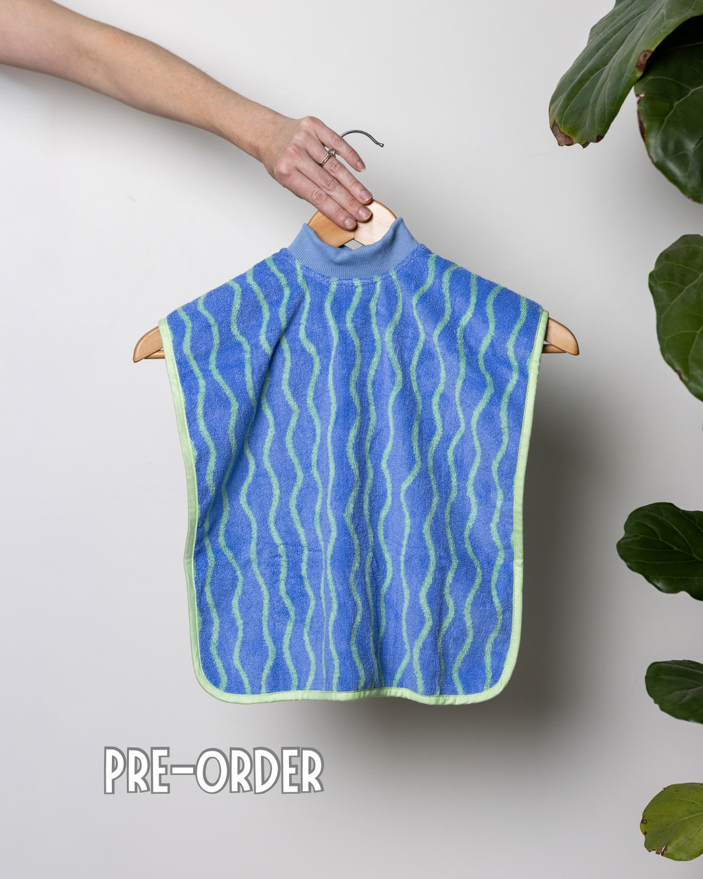 {PRE-ORDER} TerryTots™ Mealtime Bib -  Ripple