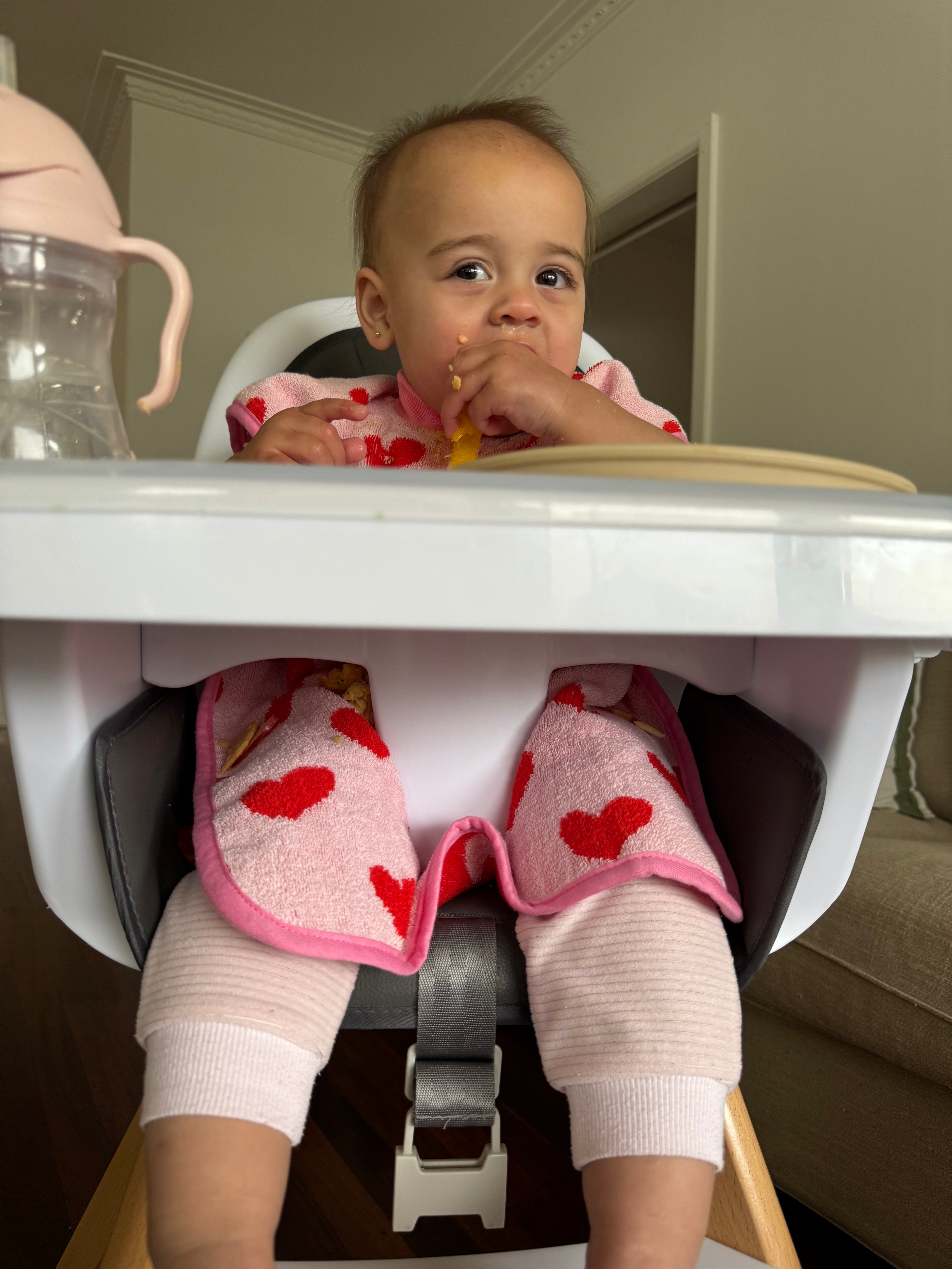 BUNDLE of 3 Love and Hearts Towel Bibs