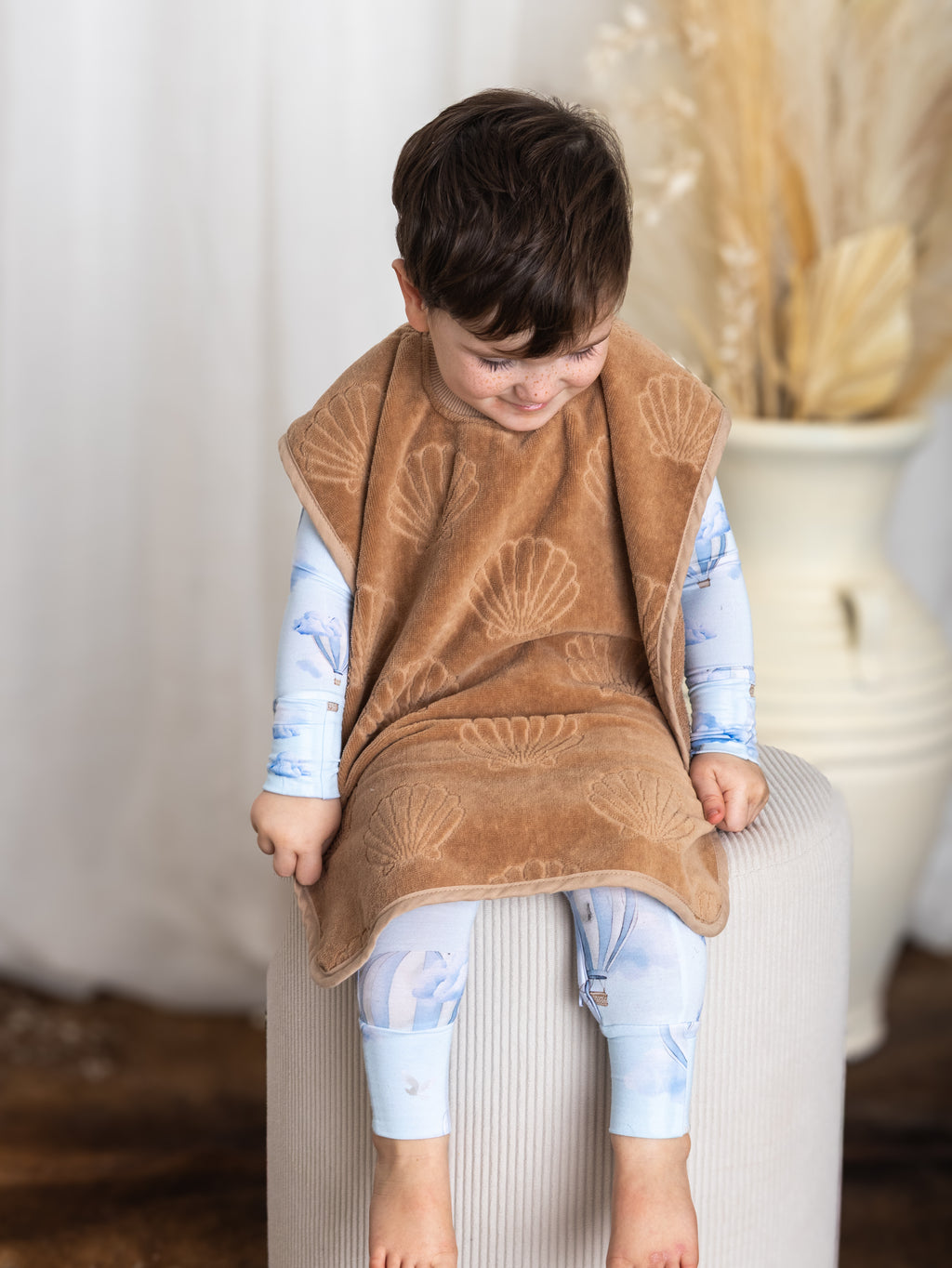 {PRE ORDER} TerryTots™ Mealtime Bib - Seashell