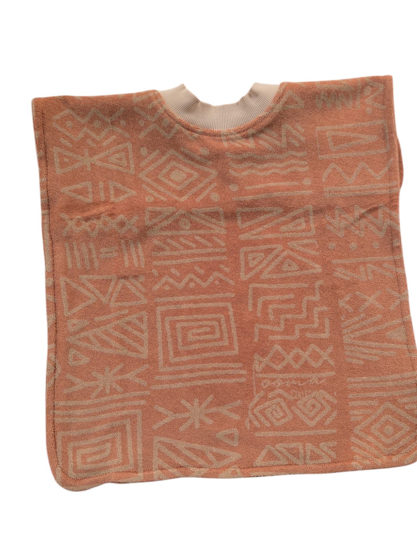 REVERSIBLE Aztec Ochre Full Length Towel Bib