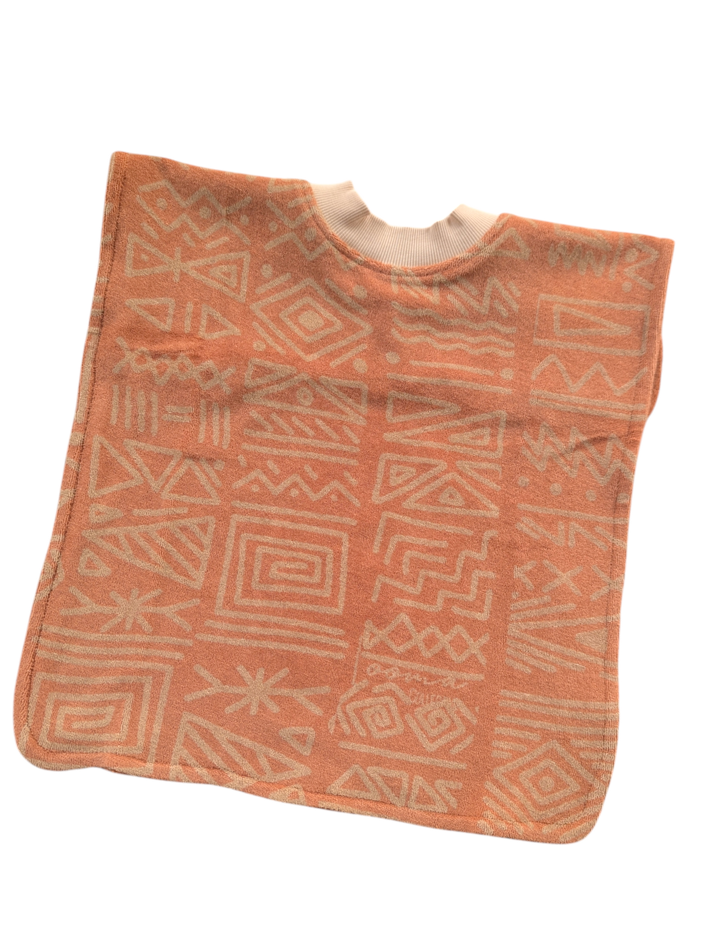 REVERSIBLE Aztec Ochre Full Length Towel Bib