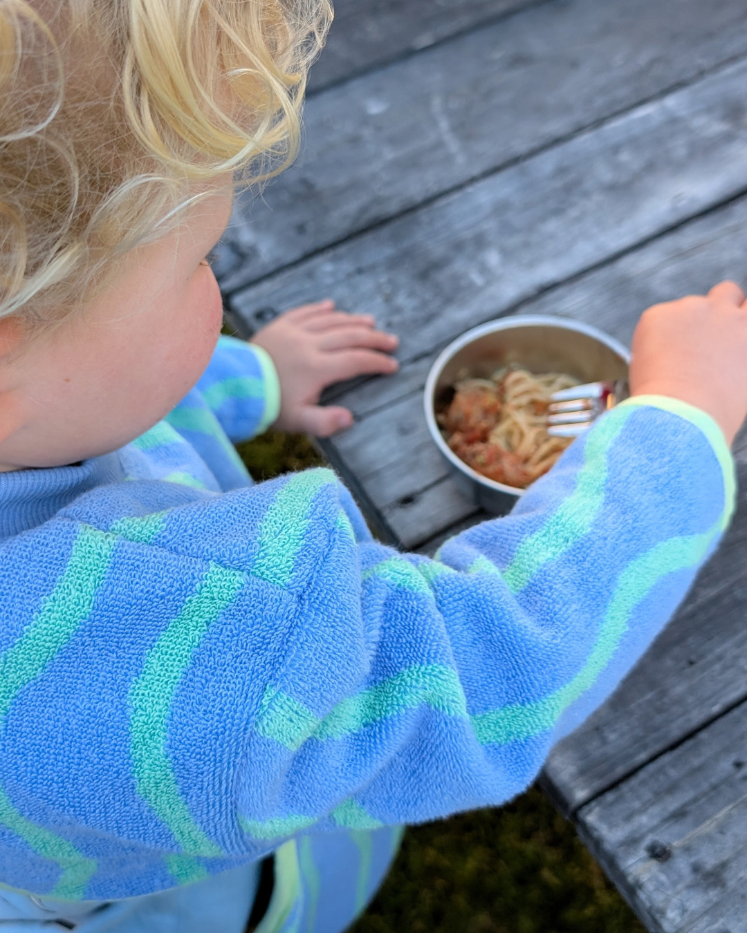 {PRE ORDER} TerryTots Long Sleeve Towel Bib® - Ripple