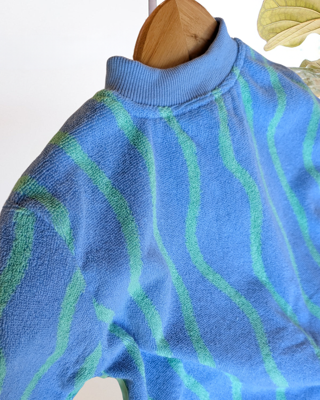 {PRE ORDER} TerryTots Long Sleeve Towel Bib® - Ripple