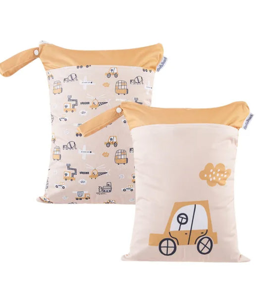 CARS LARGE TWO POCKET WETBAG