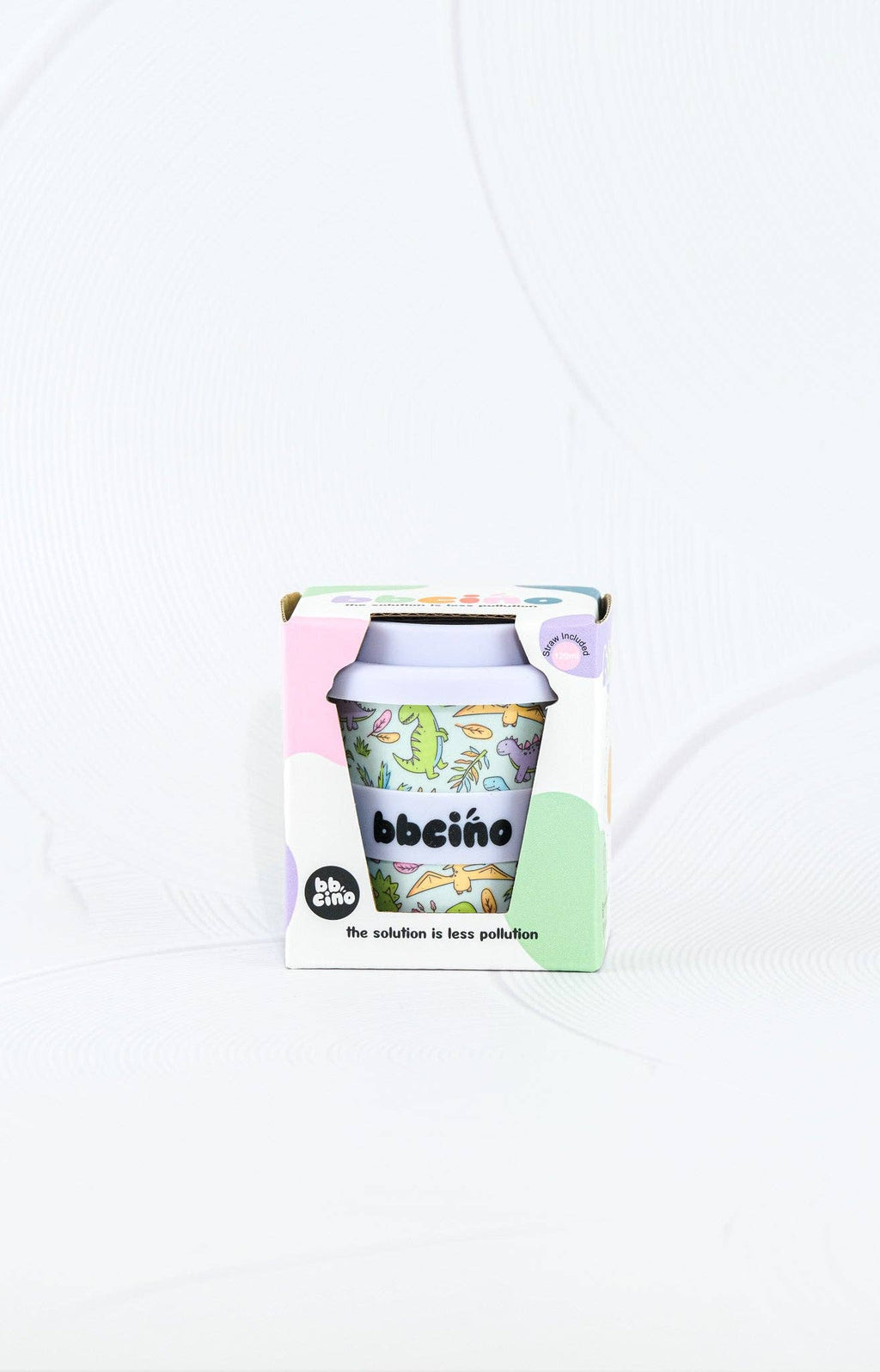 Sip-a-saurus Babycino Cup - 120ml (STRAW INCLUDED)