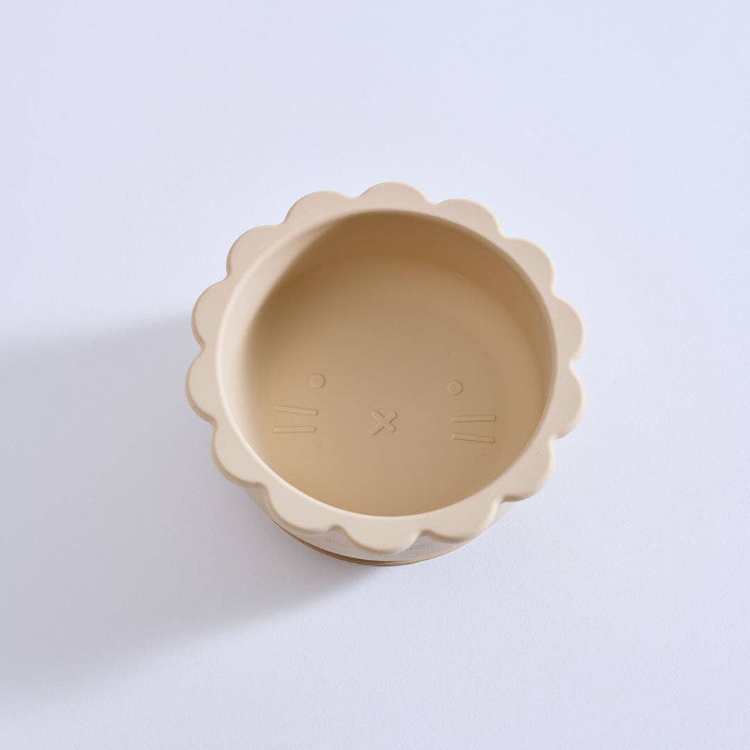 Milk Addict Silicone Lion Bowl