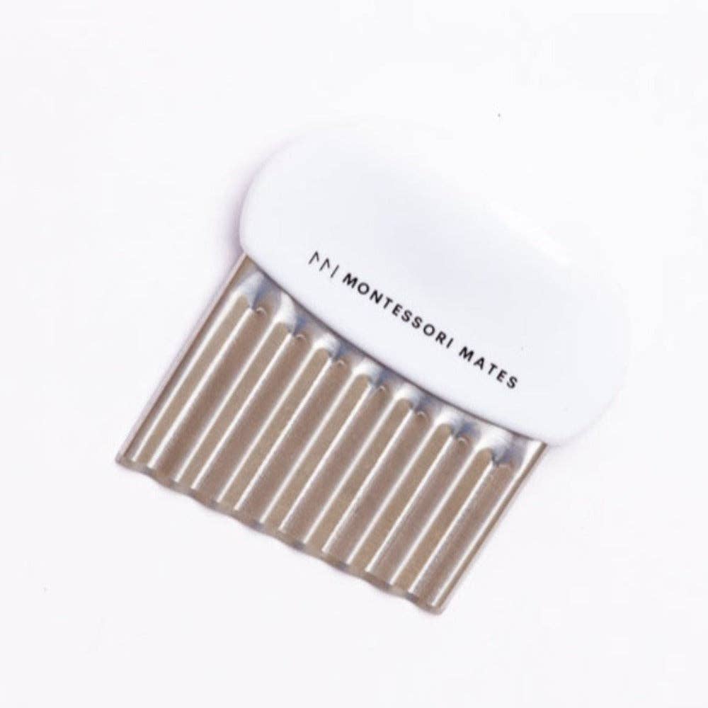 Montessori Mates Kids Wavy Chopper - Crinkle Cutter