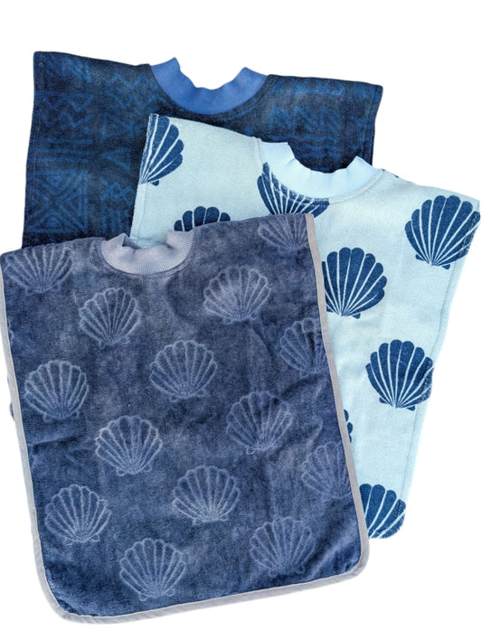 Blue Hues Bib Bundle of 3