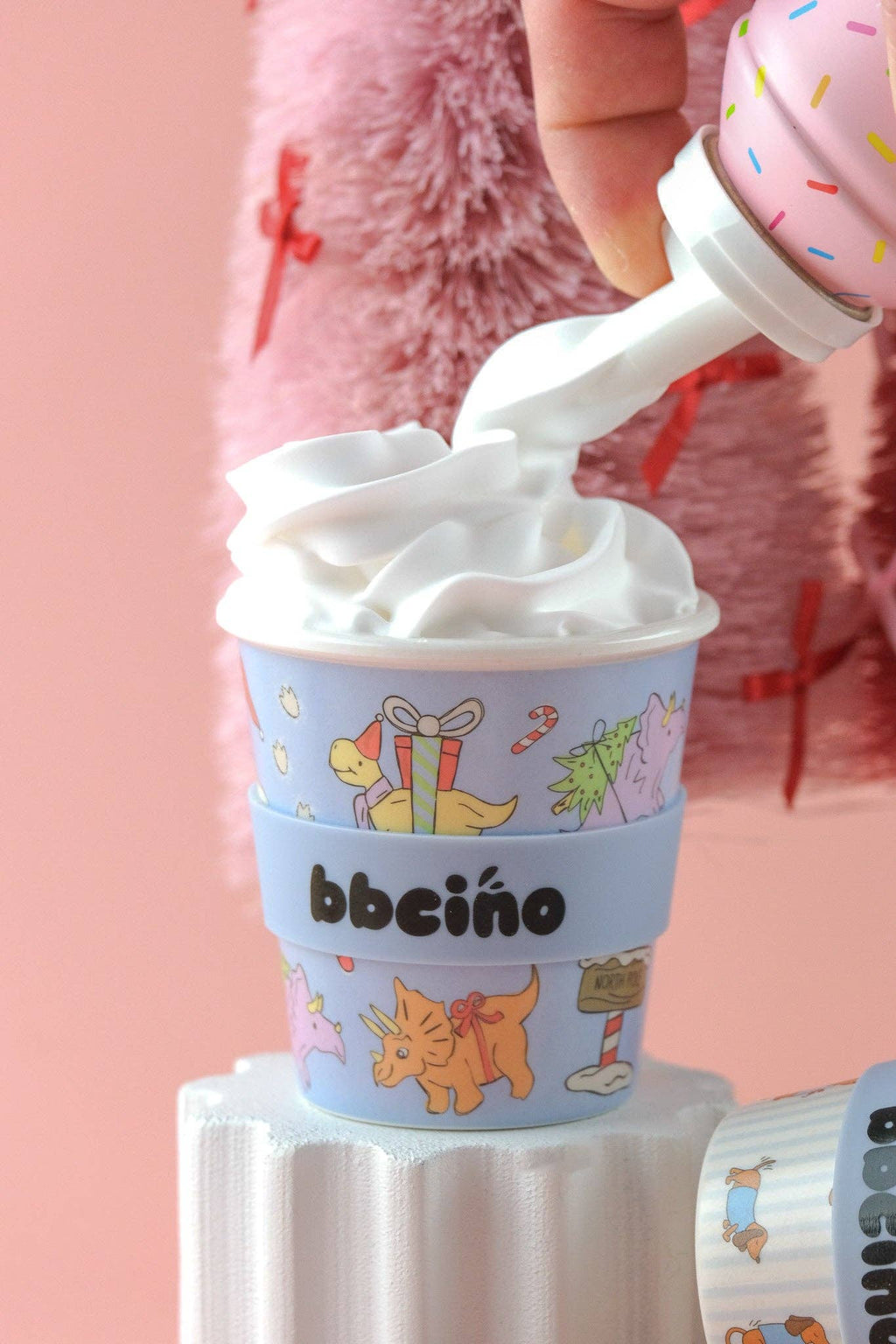 Santa’s Little Sipper in Blue - 120ml (STRAW INCLUDED)