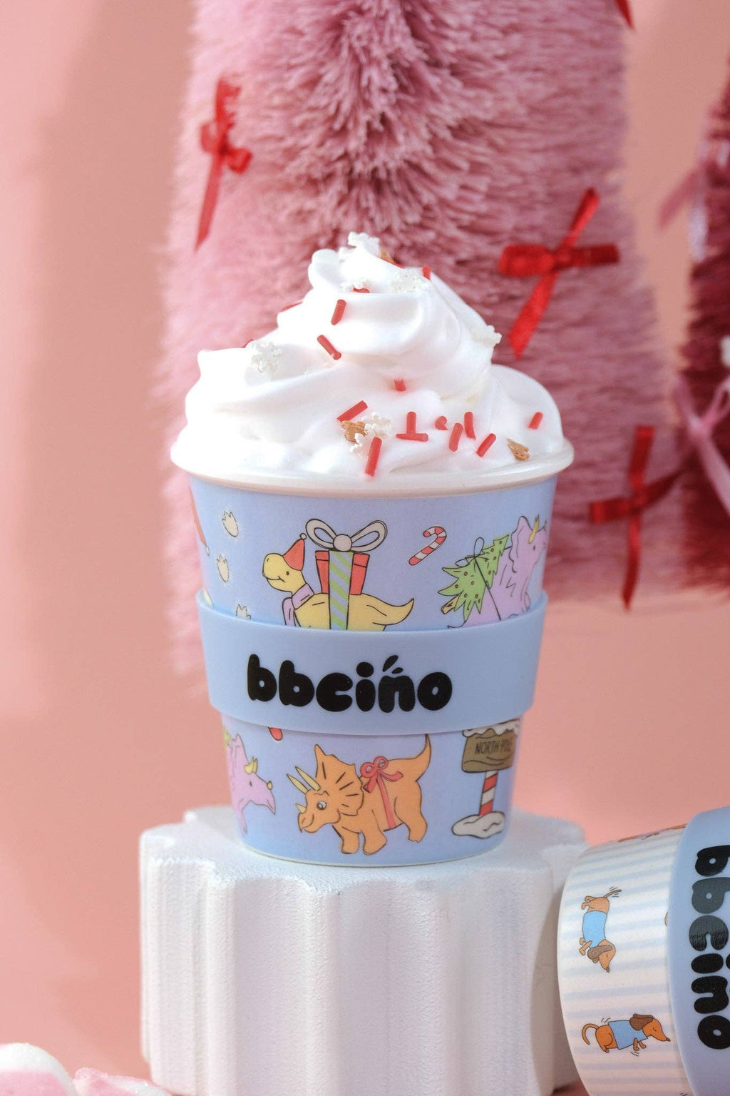 Santa’s Little Sipper in Blue - 120ml (STRAW INCLUDED)