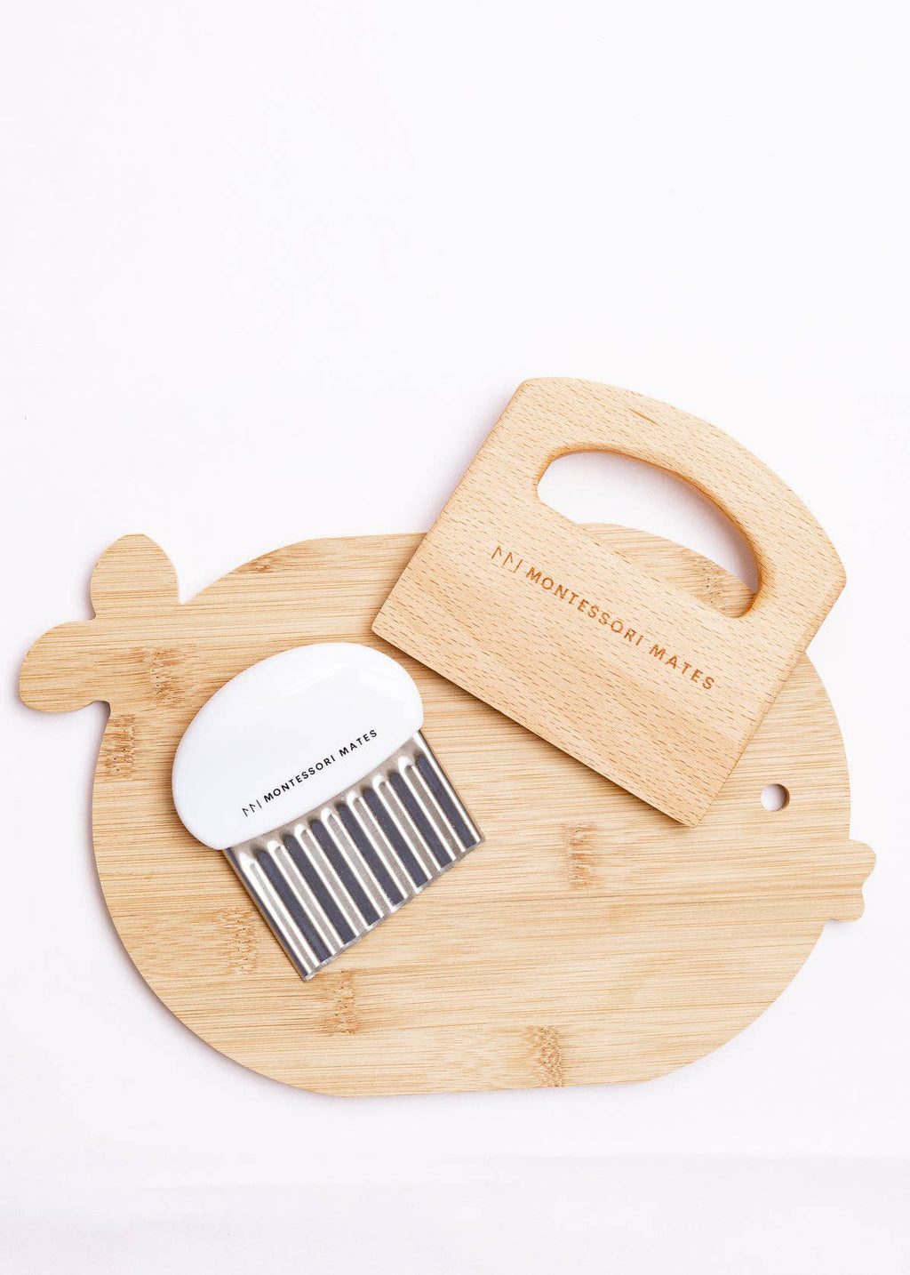 Montessori Mates Kids Wavy Chopper - Crinkle Cutter