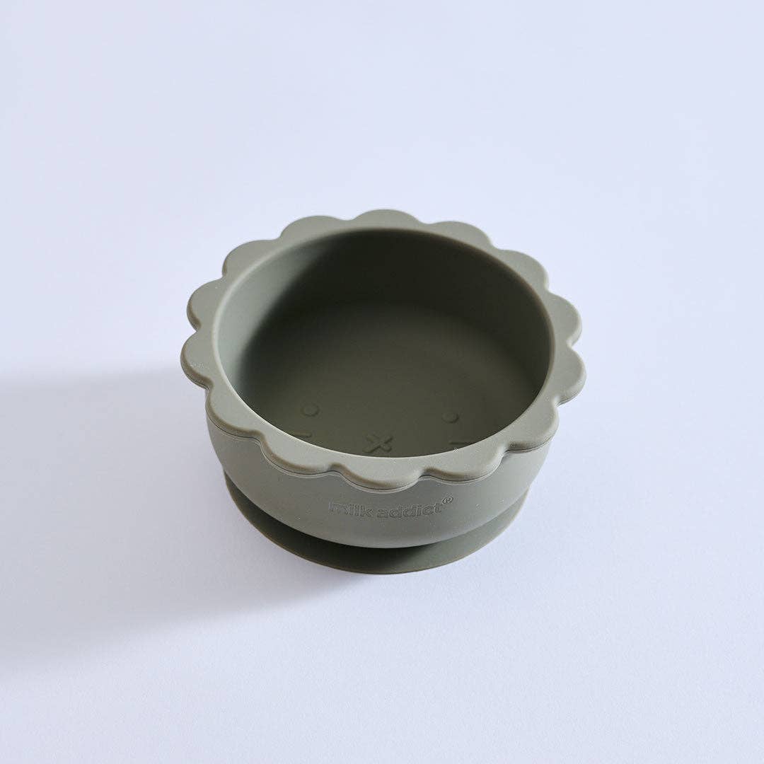 Milk Addict Silicone Lion Bowl