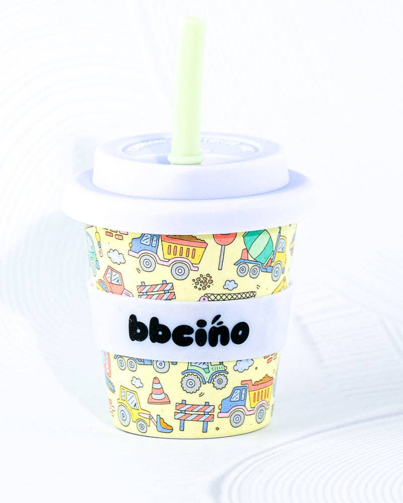 BBCINO Dig It! Babycino Cup - 120ml (STRAW INCLUDED)