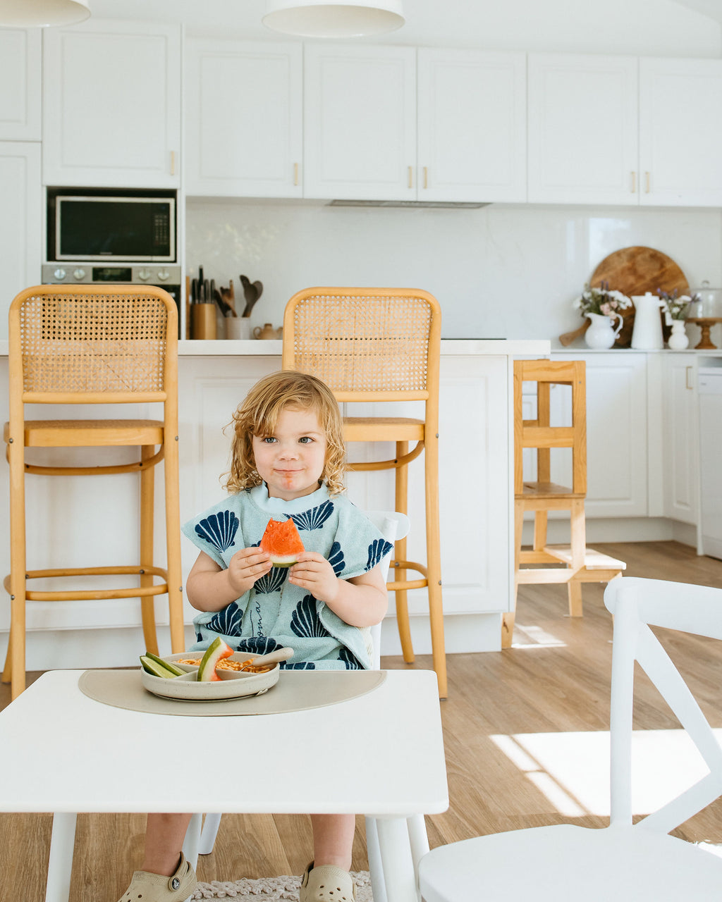 ORIGINALS RANGE Blue Shells Towel Bib