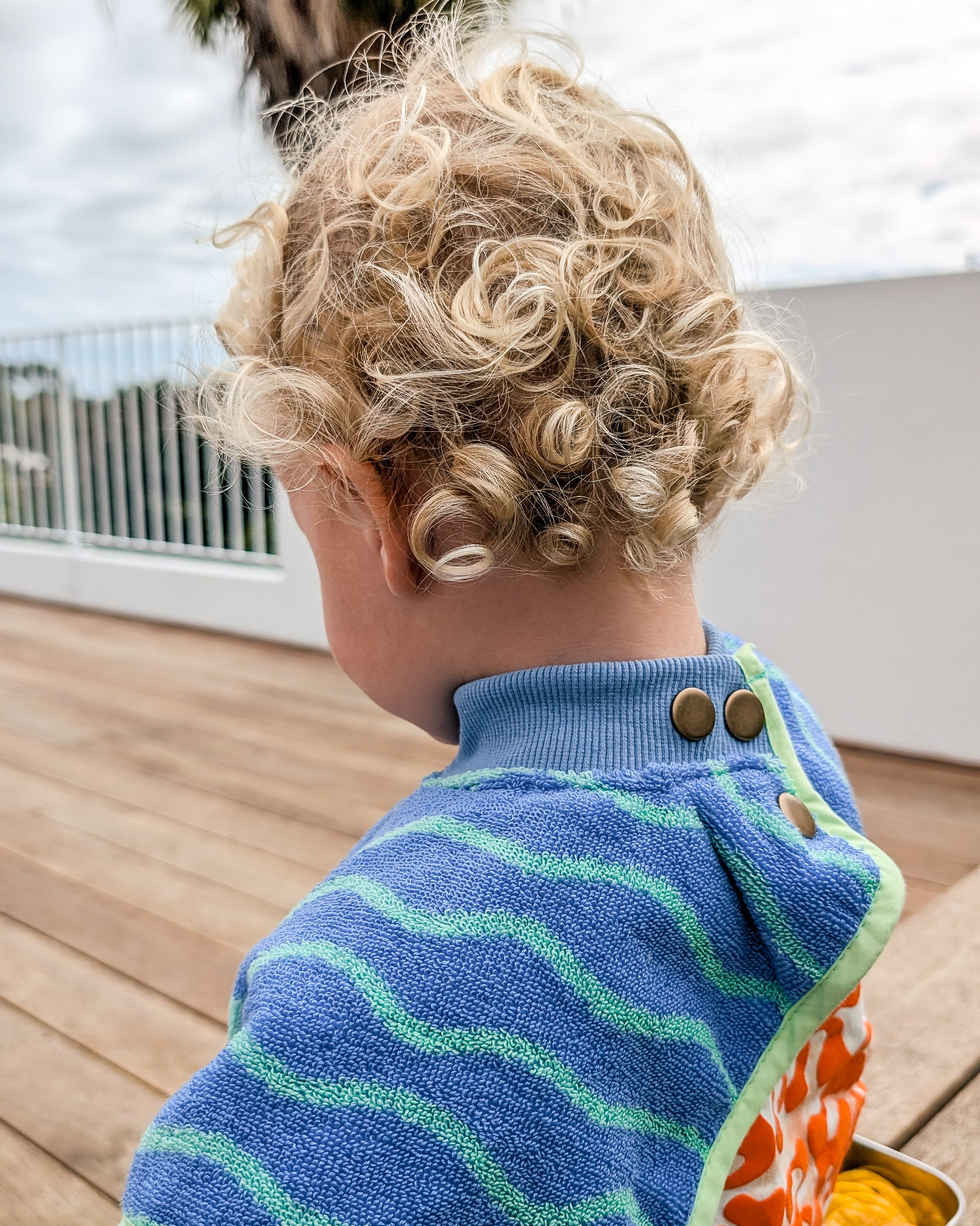 TerryTotsTM Towel Bib - Ripple