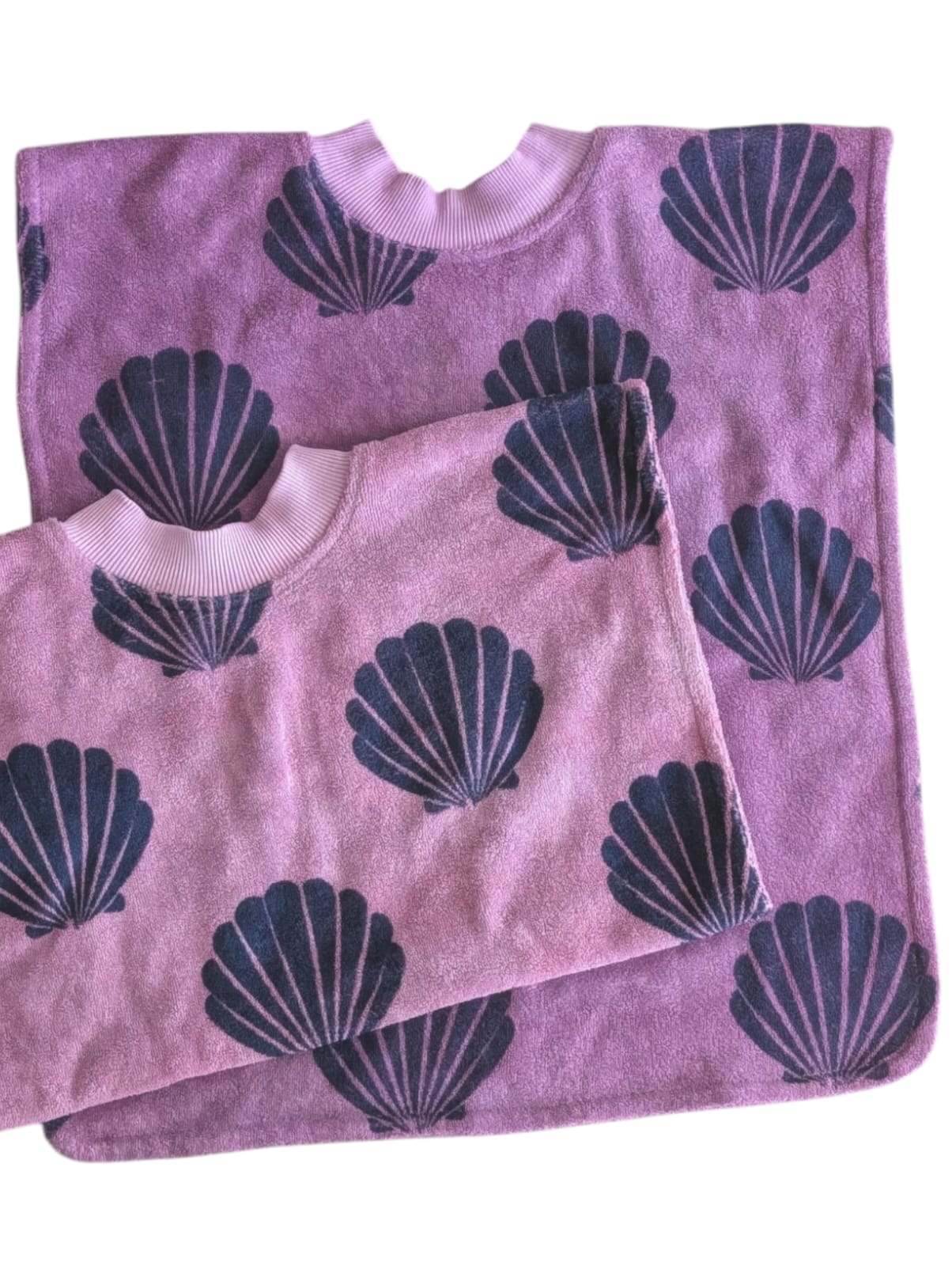 ORIGINALS RANGE Violet Shell Towel Bib