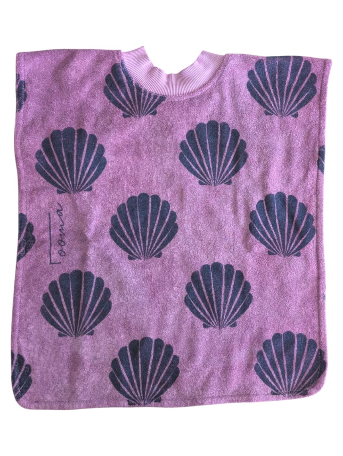 ORIGINALS RANGE Violet Shell Towel Bib